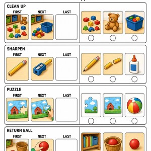 Spazio giochi per la risoluzione dei problemi / Schede di lavoro per la risoluzione dei problemi / PDF stampabile / Download digitale immagine 6