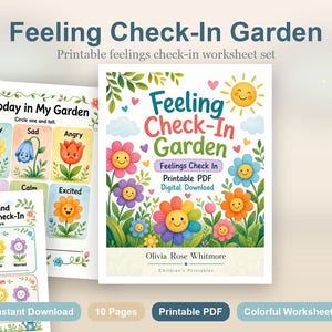 Giardino del Controllo delle Emozioni / Controllo delle Emozioni / PDF stampabile / Download digitale immagine 2