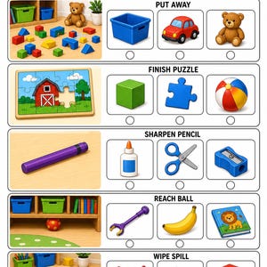 Spazio giochi per la risoluzione dei problemi / Schede di lavoro per la risoluzione dei problemi / PDF stampabile / Download digitale immagine 7