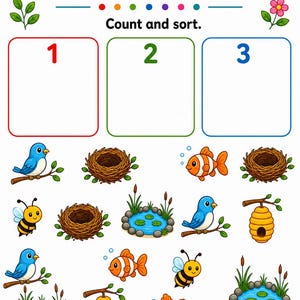 Animal Home Match | Animal Habitats Worksheets | Printable PDF | Digital Download image 6