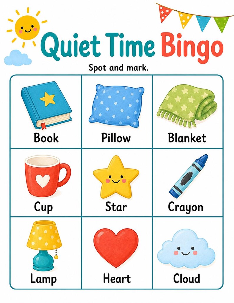 Cosy Quiet Time-pagina's | Zomerpagina's stille tijd | Afdrukbare pdf | Digitale download afbeelding 3