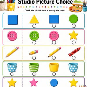 Attribute Sort Studio | Attribute Sorting Worksheets | Printable PDF | Digital Download image 3