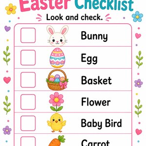 Bunny Frühlingsaktivitätsseiten | Ostern Aktivität Blätter | Druckbare PDF | Digitaler Download Bild 4