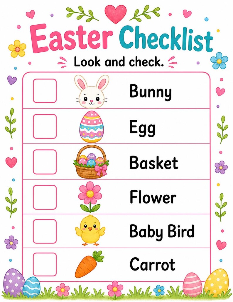 Bunny Frühlingsaktivitätsseiten | Ostern Aktivität Blätter | Druckbare PDF | Digitaler Download Bild 4