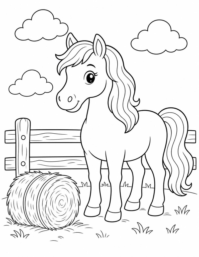Bauernhof Freunde | Tiere vom Bauernhof | Druckbare PDF | Digitaler Download Bild 5