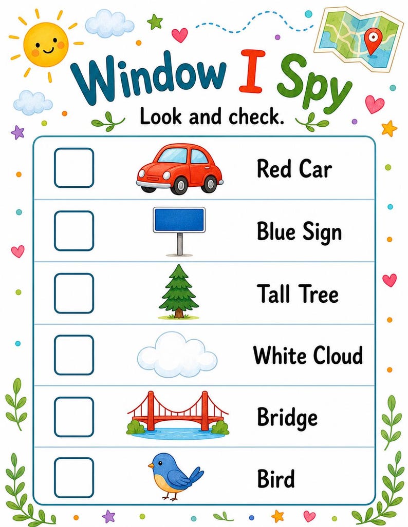 Road Trip Explorer Pages | Road Trip Activities for Kids | Printable PDF | Digital Download image 4