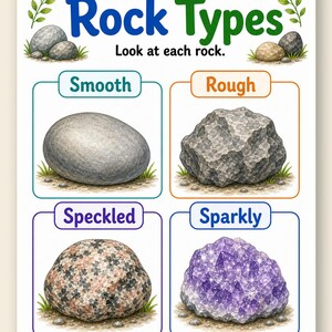 Rock Sorting Tray | Rocks and Minerals Worksheets | Printable PDF | Digital Download image 9