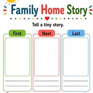 Family Home Summer Pages | Family Summer Activities at Home | Printable PDF | Digital Download image 7