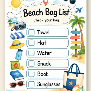 Pagine di avventura in spiaggia / Attività in spiaggia per bambini / PDF stampabile / Download digitale immagine 9