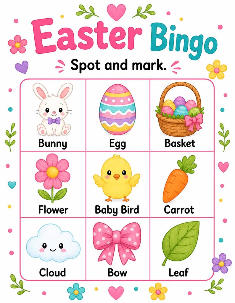 Bunny Frühlingsaktivitätsseiten | Ostern Aktivität Blätter | Druckbare PDF | Digitaler Download Bild 3