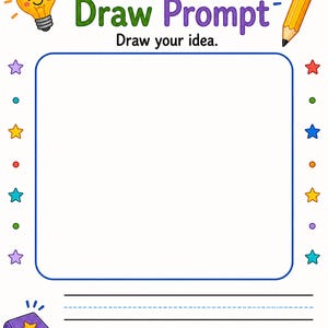 Creative Writing Planner | Writing Graphic Organizer | Printable PDF | Digital Download image 3