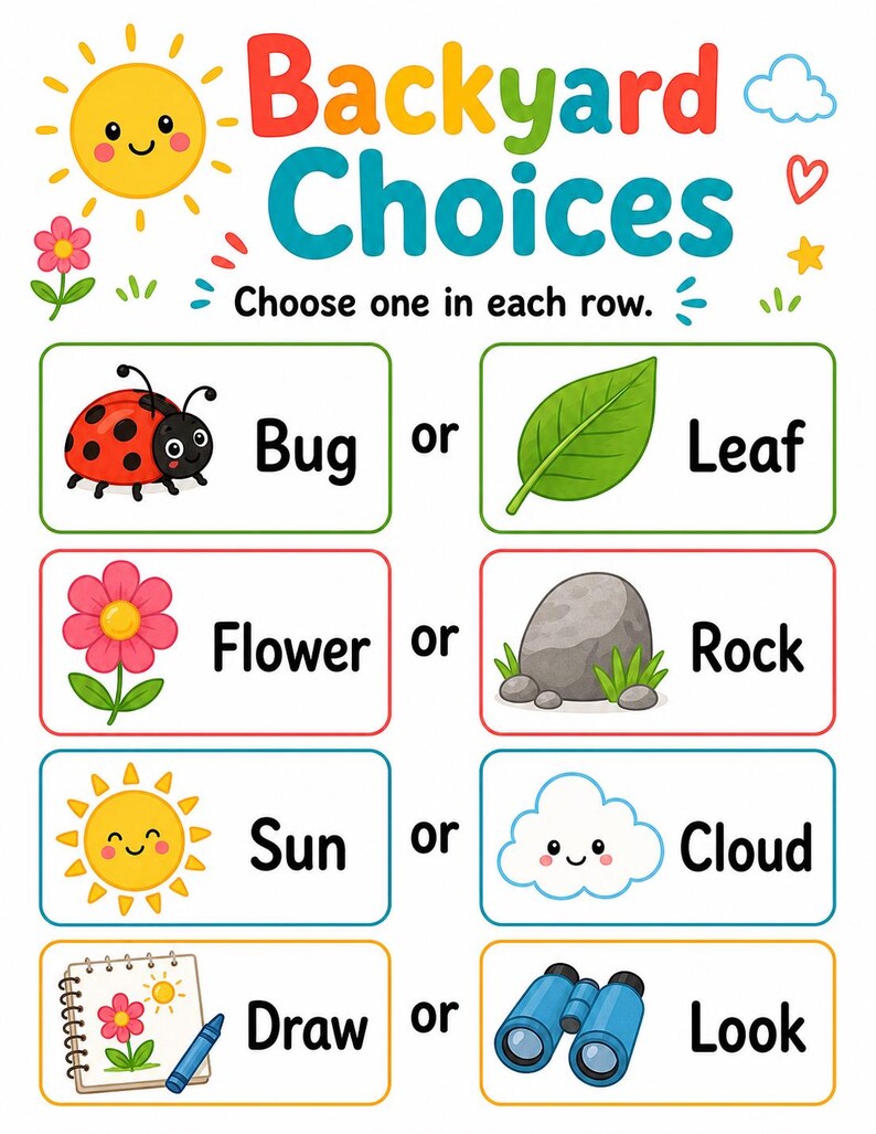 Backyard Entdecker-Seiten | Gartenaktivitäten für Kinder | Druckbare PDF | Digitaler Download Bild 6