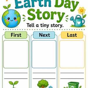 Earth Day Helper Activity Pages | Earth Day Activity Sheets | Printable PDF | Digital Download image 7