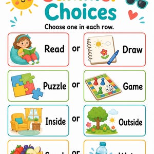 Summer Break Busy Pages | Summer Break Activities for Kids | Printable PDF | Digital Download image 6