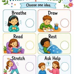 Tagebuch über Gefühle | Gefühle Journal für Kinder | Druckbare PDF | Digitaler Download Bild 6