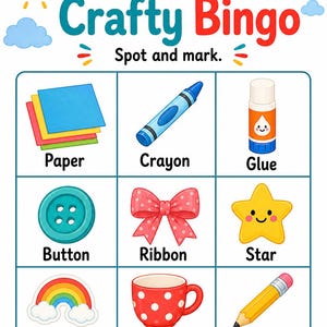Crafty Sunshine Seiten | Crafty Nachmittag Aktivität Seiten | Druckbare PDF | Digitaler Download Bild 3