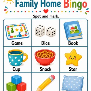 Family Home Summer Pages | Family Summer Activities at Home | Printable PDF | Digital Download image 3