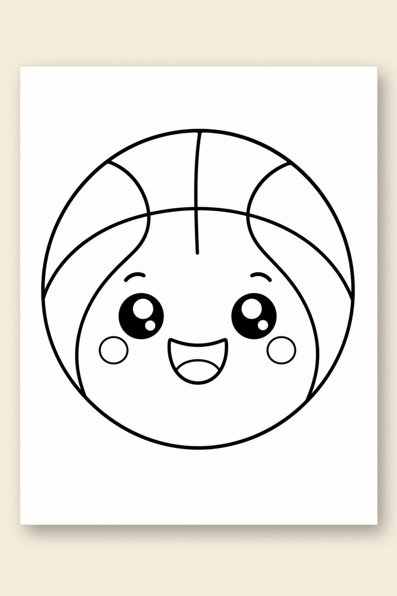 Kleurplaten Sportdag | Sport kleurplaten | Afdrukbare pdf | Digitale download afbeelding 9