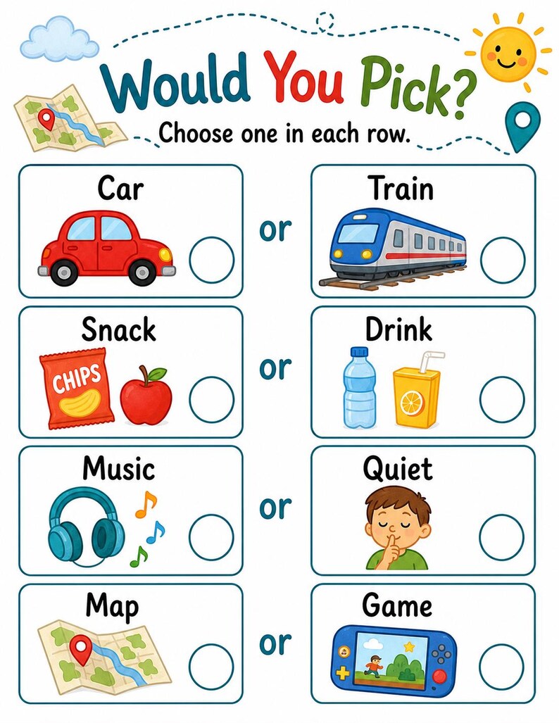 Backseat Bingo Quest | Road Trip Games for Kids | Printable PDF | Digital Download image 6