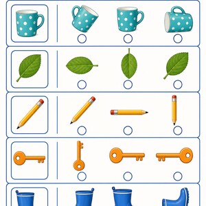 Object Constancy Studio | Object Constancy Worksheets | Printable PDF | Digital Download image 4