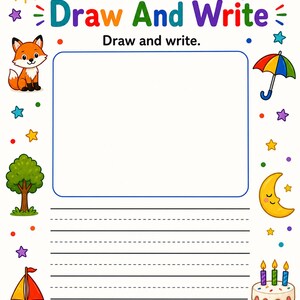 Picture Writing Workshop | Picture Writing Prompts | Printable PDF | Digital Download image 5