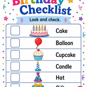 Geburtstagsparty-Tätigkeitsseiten | Geburtstag Aktivität Blätter | Druckbare PDF | Digitaler Download Bild 4