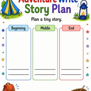 Draw Your Own Adventure | Adventure Writing Prompts | Printable PDF | Digital Download image 7