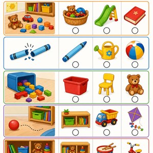 Spazio giochi per la risoluzione dei problemi / Schede di lavoro per la risoluzione dei problemi / PDF stampabile / Download digitale immagine 3