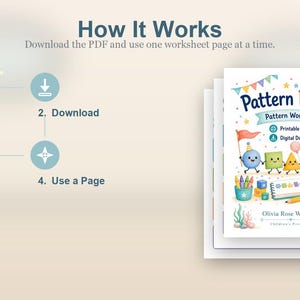 Pattern Parade | Pattern Worksheets | Printable PDF | Digital Download image 8