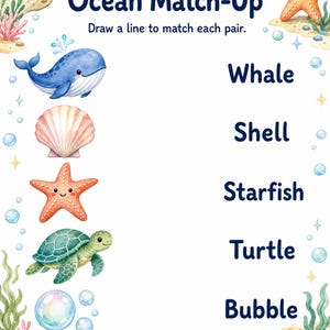 Starfish Activity Cove | Kids Activity Sheets | Printable PDF | Digital Download image 3