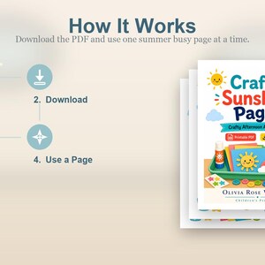 Crafty Sunshine Seiten | Crafty Nachmittag Aktivität Seiten | Druckbare PDF | Digitaler Download Bild 8