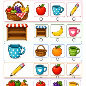 Classify And Sort Market | Classification Worksheets | Printable PDF | Digital Download image 7