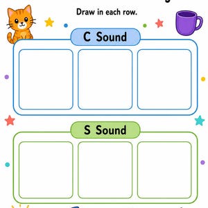Beginning Sound Sorting Mats | Beginning Sounds Worksheets | Printable PDF | Digital Download image 5