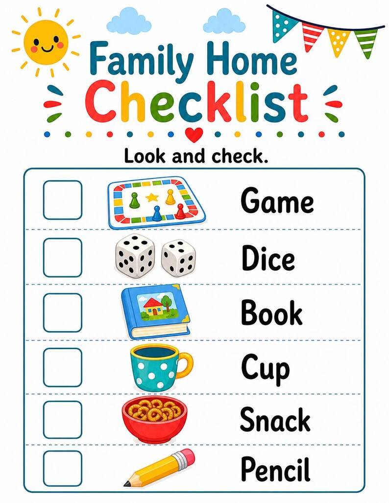 Family Home Summer Pages | Family Summer Activities at Home | Printable PDF | Digital Download image 4