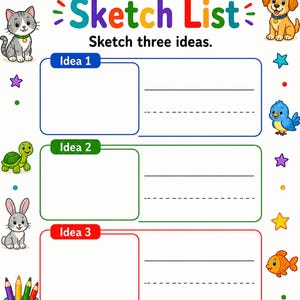 Directed Drawing Animals | Directed Drawing for Kids | Printable PDF | Digital Download image 6