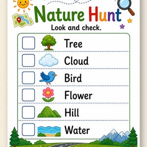 Scavenger Hunt Road-pagina's | Roadtrip-speurtocht | Afdrukbare pdf | Digitale download afbeelding 9