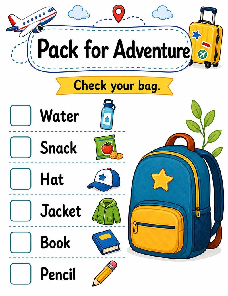 Adventure Journal Pages | Adventure Journal for Kids | Printable PDF | Digital Download image 5