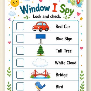 Road Trip Explorer Pages | Road Trip Activities for Kids | Printable PDF | Digital Download image 9