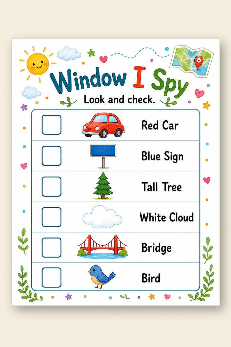 Road Trip Explorer Pages | Road Trip Activities for Kids | Printable PDF | Digital Download image 9