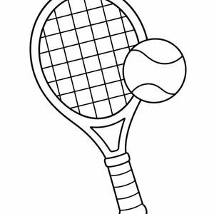 Kleurplaten Sportdag | Sport kleurplaten | Afdrukbare pdf | Digitale download afbeelding 5