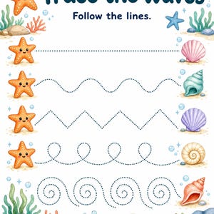 Starfish Activity Cove | Kids Activity Sheets | Printable PDF | Digital Download image 7