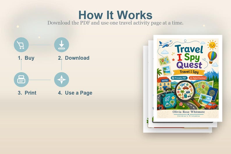 Travel I Spy Quest | Travel I Spy | Printable PDF | Digital Download image 8