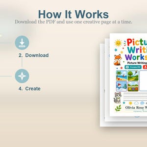 Picture Writing Workshop | Picture Writing Prompts | Printable PDF | Digital Download image 8