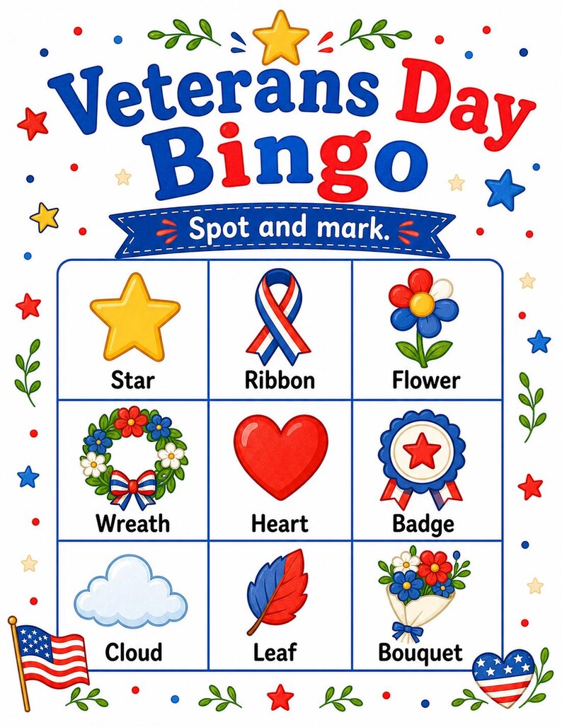 Thank You Star Activity Pages | Veterans Day Activity Sheets | Printable PDF | Digital Download image 3
