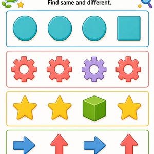 Bild logischen Labor | Logische Puzzle Arbeitsblätter für Kinder | Druckbare PDF | Digitaler Download Bild 3