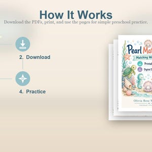 Pearl Match Cove | Folhas de Atividades de Correspondência | PDF para Imprimir | Download Digital imagem 8