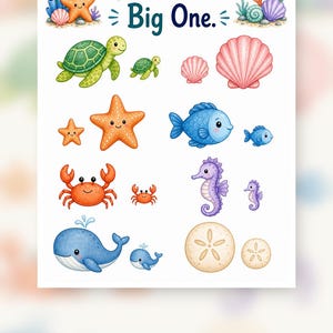 Turtle Big & Small | Big and Small Worksheets | Printable PDF | Digital Download image 9