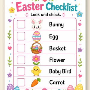 Bunny Frühlingsaktivitätsseiten | Ostern Aktivität Blätter | Druckbare PDF | Digitaler Download Bild 9
