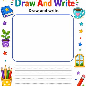 Creative Journal Pages | Journal Prompts for Kids | Printable PDF | Digital Download image 5
