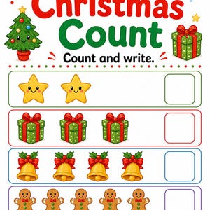Cozy Christmas Activity Pages | Christmas Activity Sheets | Printable PDF | Digital Download image 5